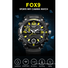 Waterproof WiFi Watch Camera 1080P Smart Remote Viewing LED Flash